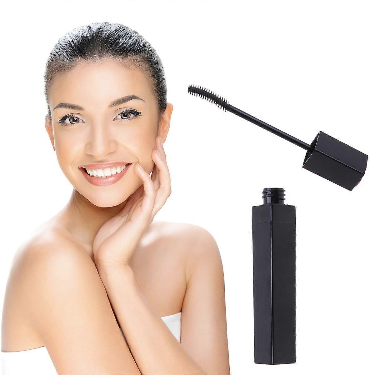 Mascara Container Bottle Silicone Head for Storage 3Pcs Black Tubes