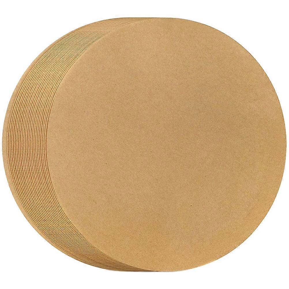 Cake Baking Paper Daily Use Parchment for Baking 100 Sheets Light Brown