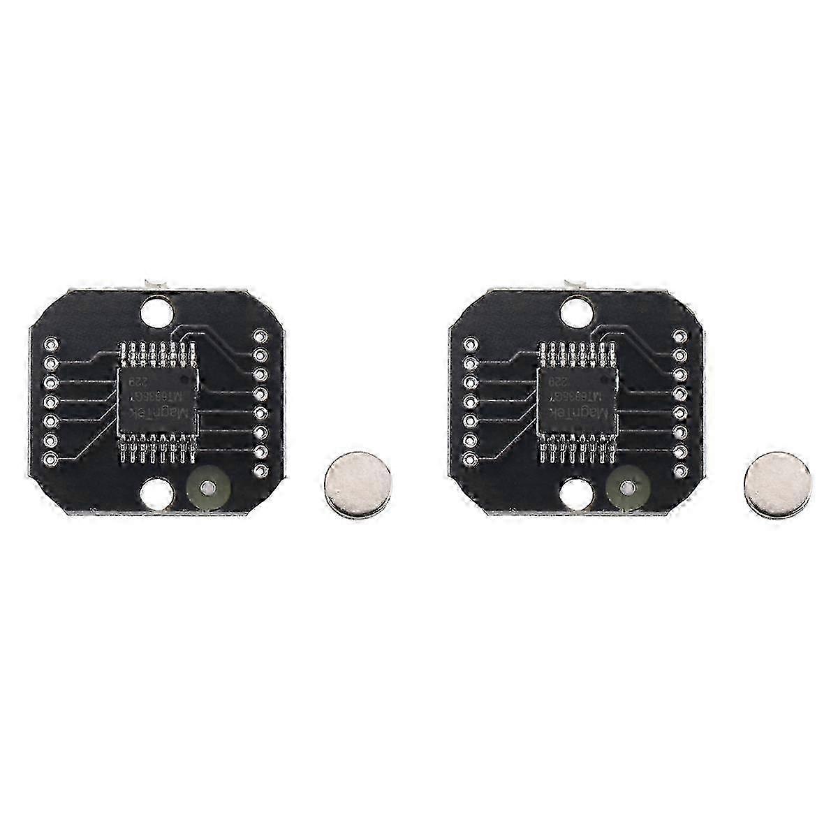 2X MT6835 Magnetic Encoder Module PWM/SPI Brushless Motor 21BIT Encoder Can Replace AS5048 Edition 0922