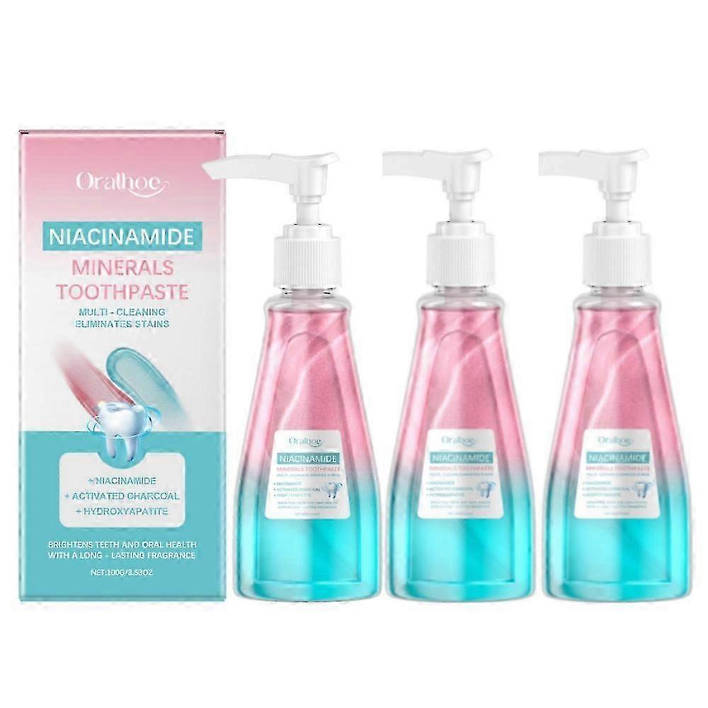 Niacinamide Triple Action Whitening Toothpaste for Sensitive Teeth