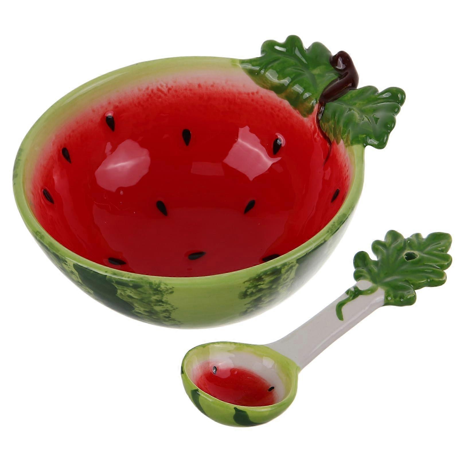 Large Ceramic Salad Serving Bowl for Elegant Fruit Presentation and Versatile Food Serving