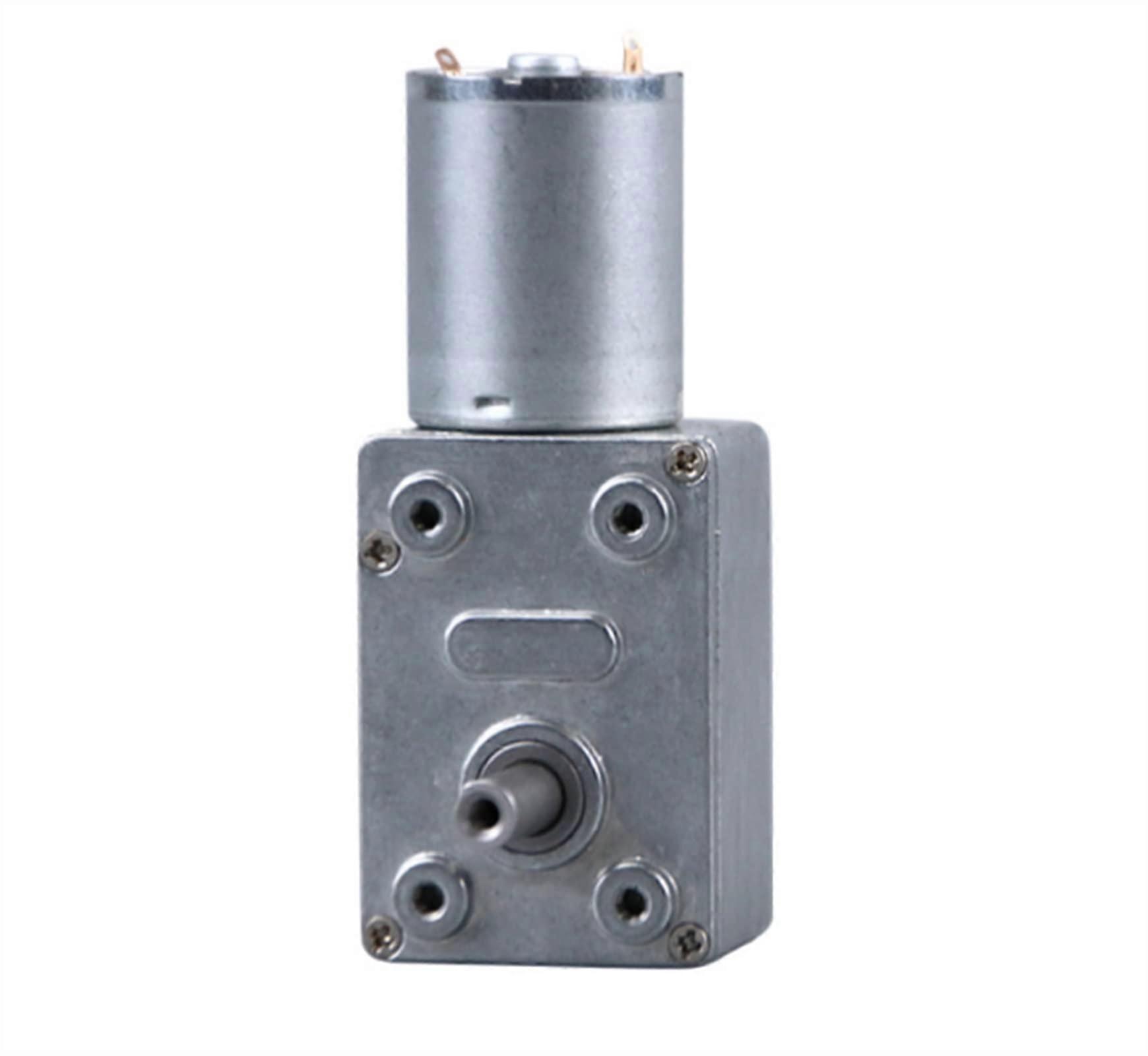 JGY370 Worm Gear Motor 6V  Torque SelfLocking Low Speed DC Motor for Precision Projects