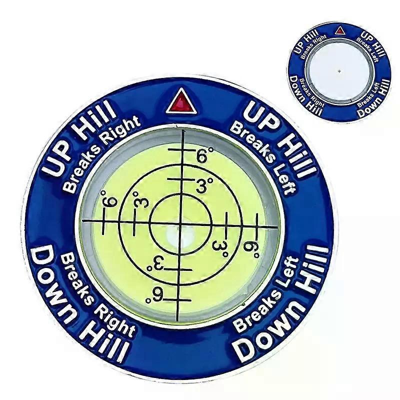 Golf Putt Green Reader Horizontal Bubble Golf Training Green Reader On-Course Precise Green Reading Aid Golf Putt Training Aid