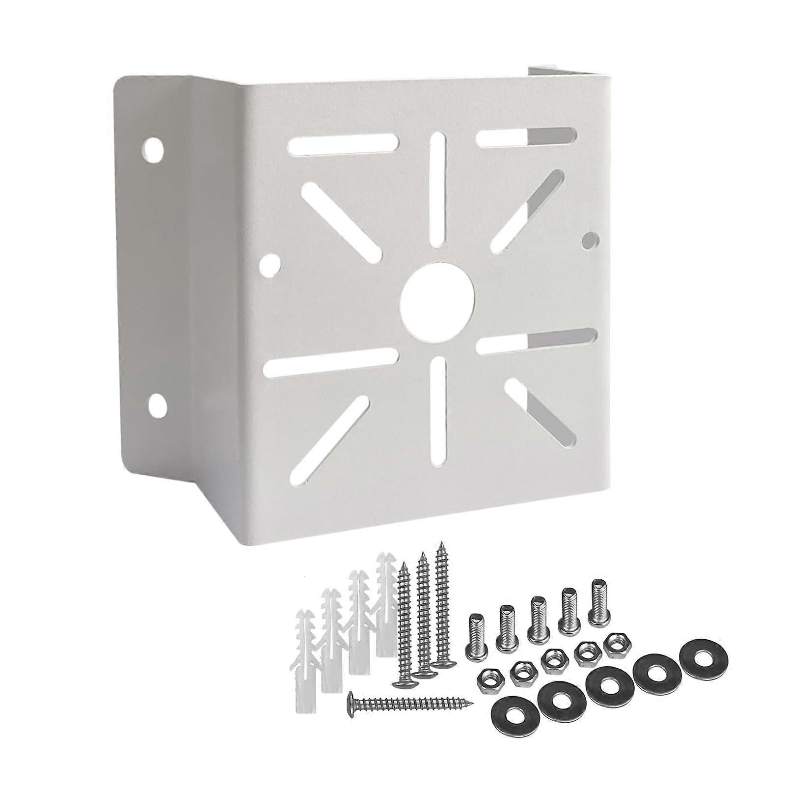 Security Camera Corner Mount with 270° Coverage, RustResistant Metal CCTV Wall Bracket