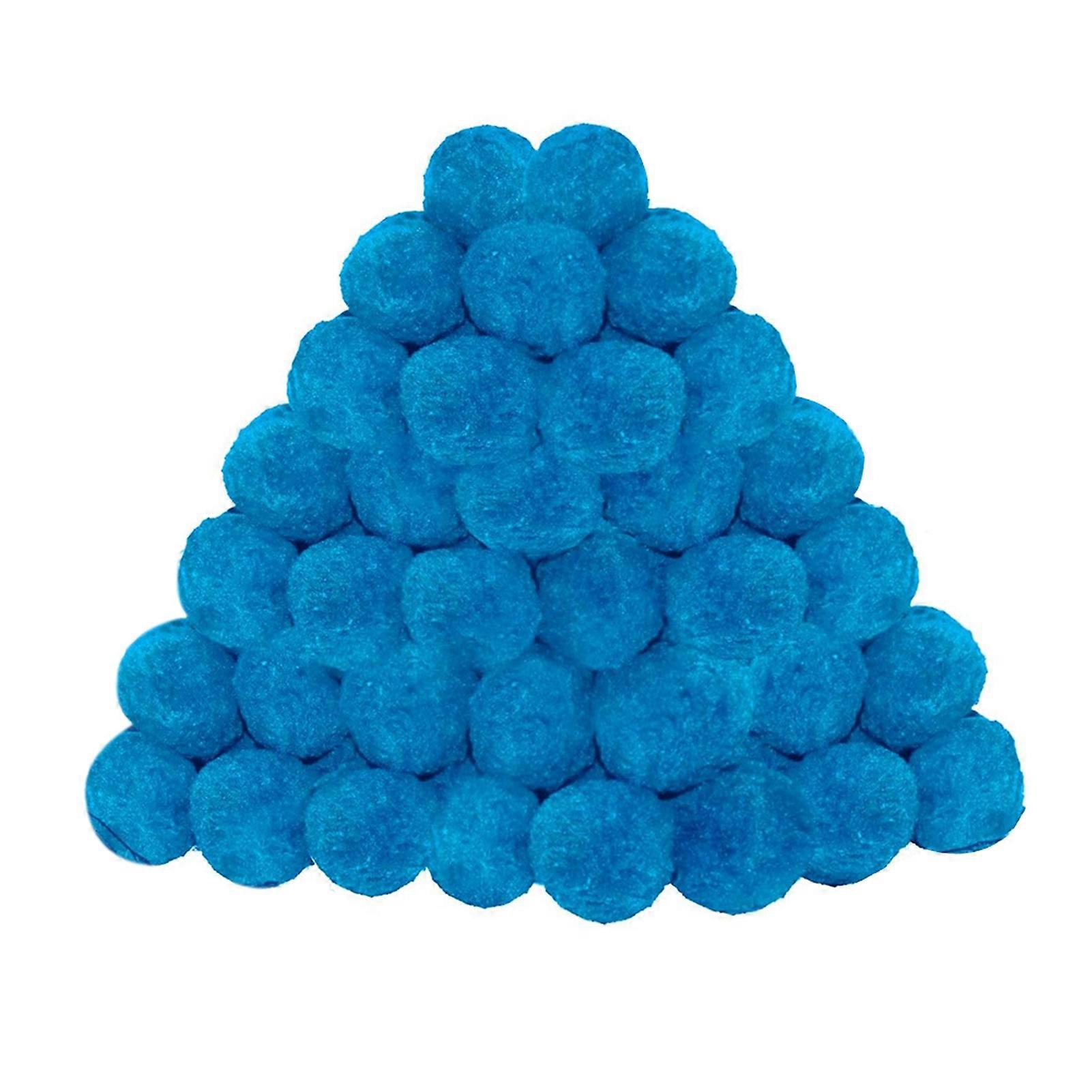 Pool Filter Balls Replace Pool Filter Sand Plush Filter Balls Reusable Fiber Media Balls for Sand