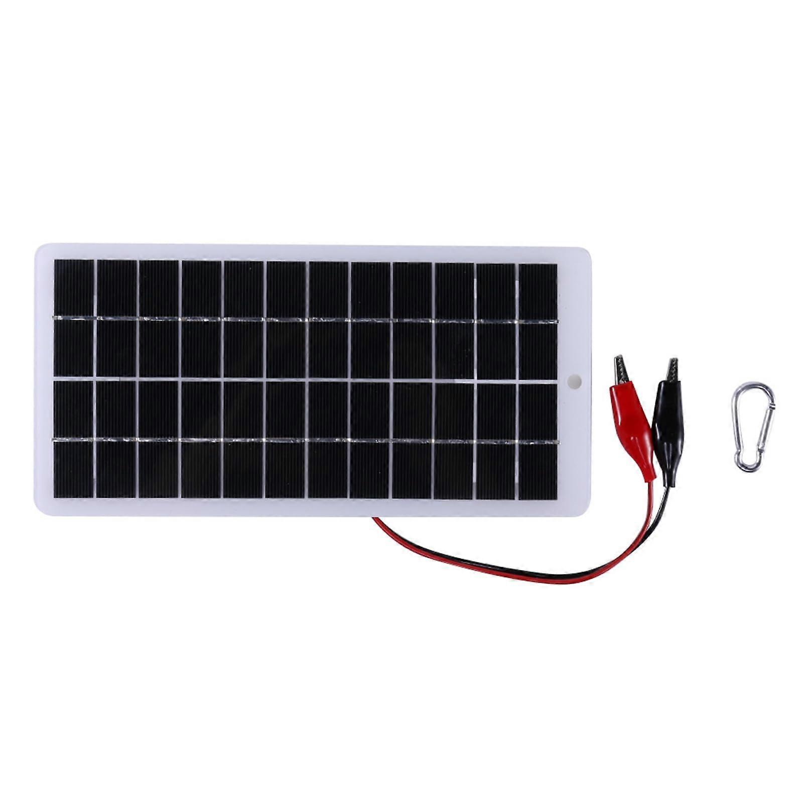 10W 12V Solar Panel Portable Charging Solution for 912V Battery Outdoor Use