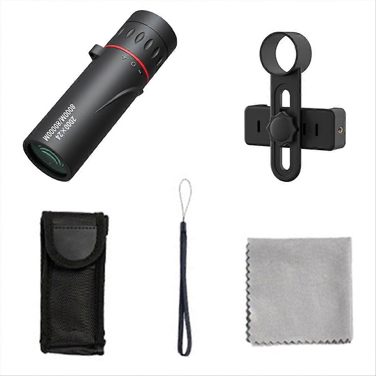 2000X24 Monocular Telescope with Phone Adapter