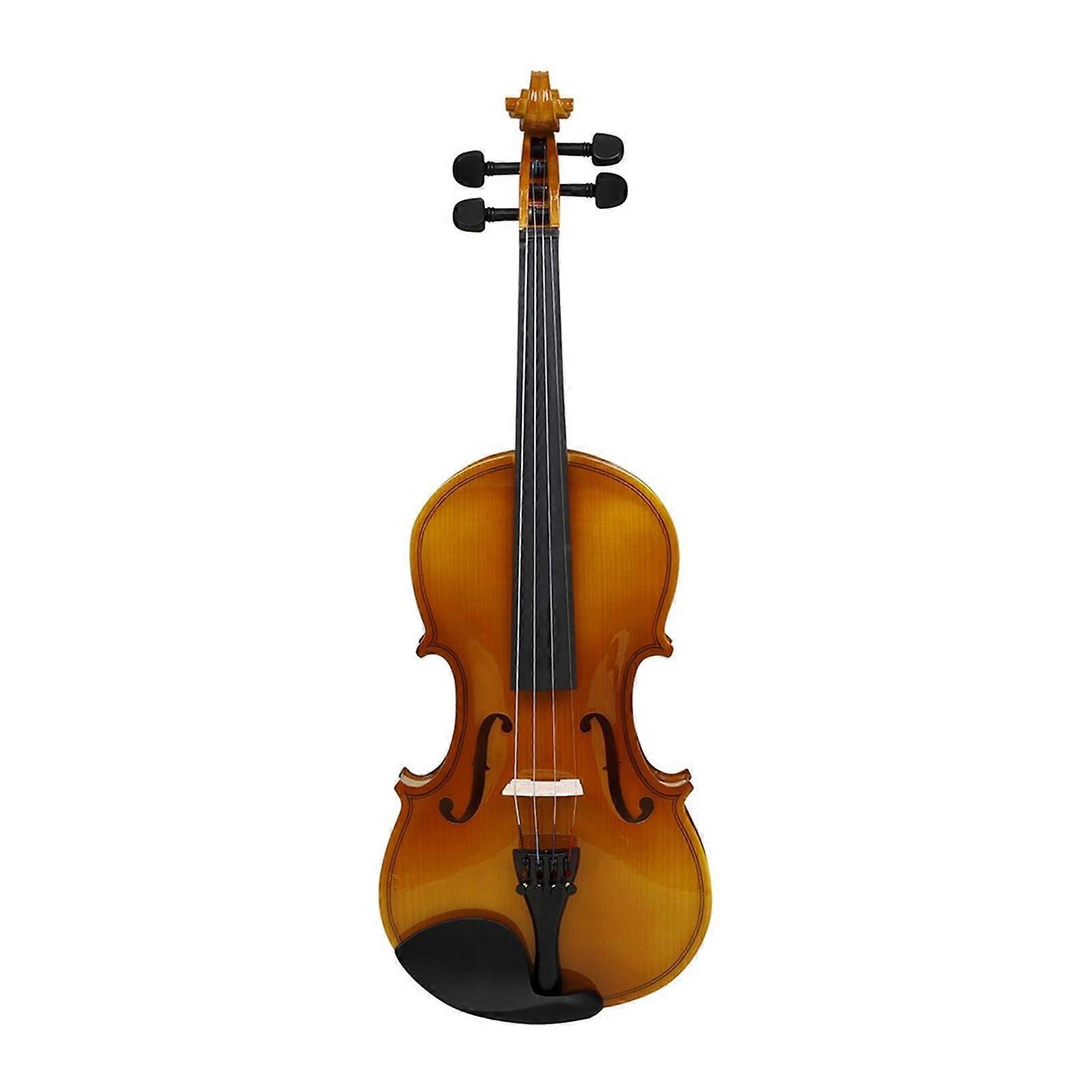Handmade Full Size Violin with Warm Resonant Tone for Beginners and Professionals