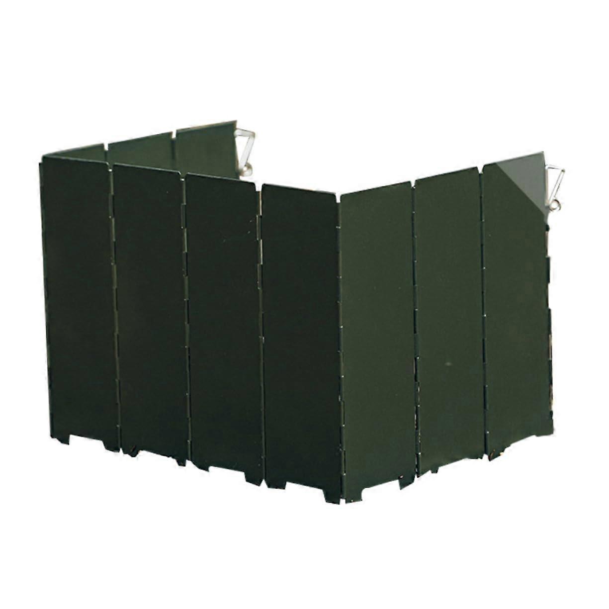 Camping Stove Windshield Foldable Lightweight Windproof Shield for Outdoor Cooking and Backpacking