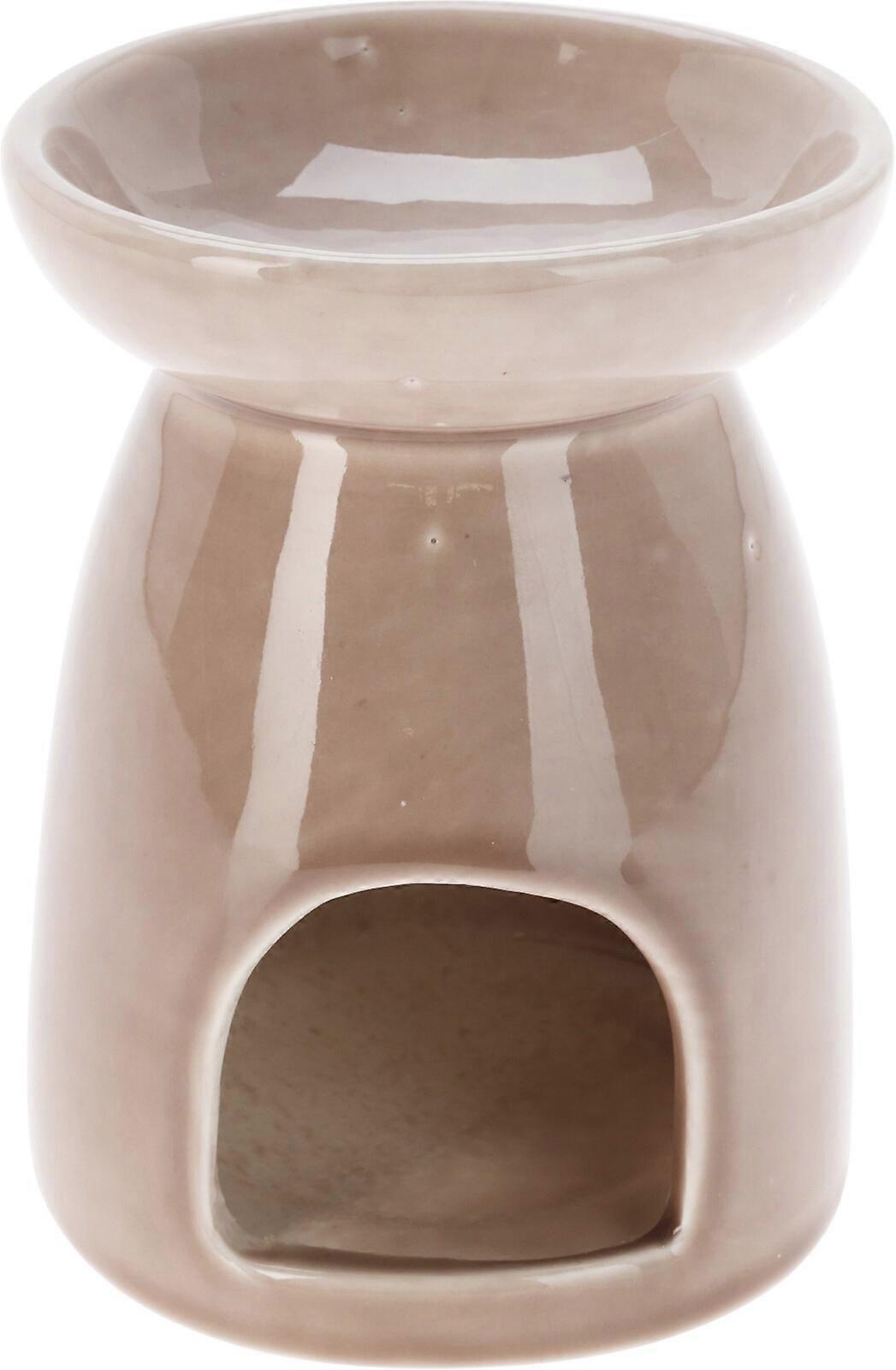 Aromalampa Keramik Brun 12 cm