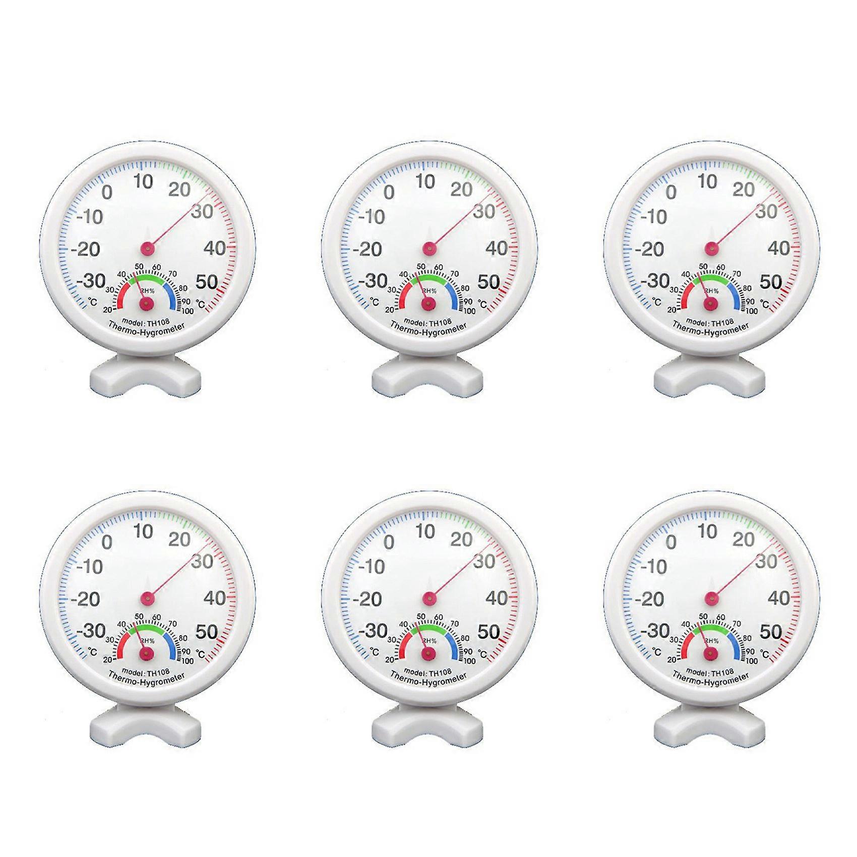 6X Hygrometer Humidity Thermometer Temp/Temperature Meter