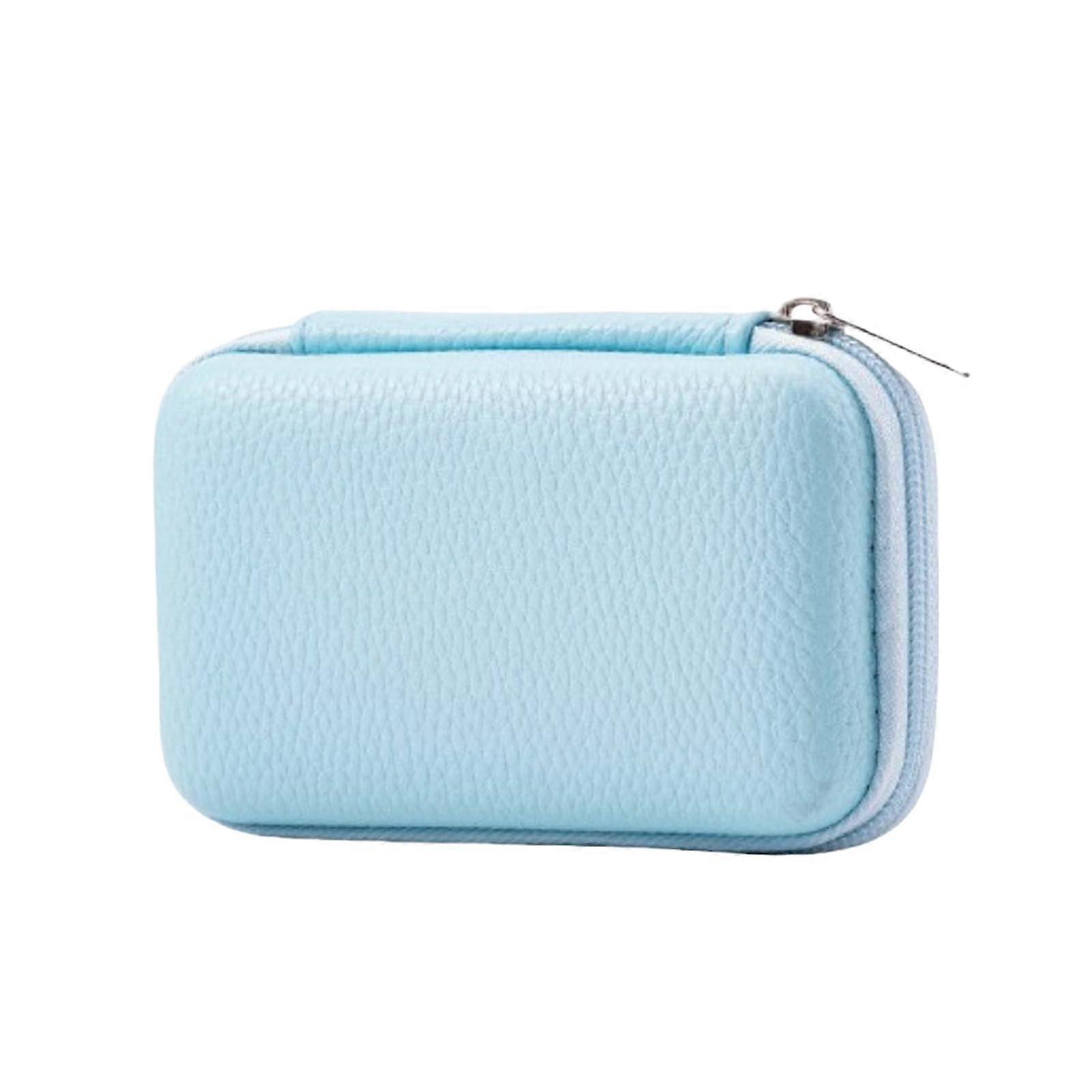 Waterproof Shockproof Camera Case with Multiple Compartments for Professional Photography Equipment Blue