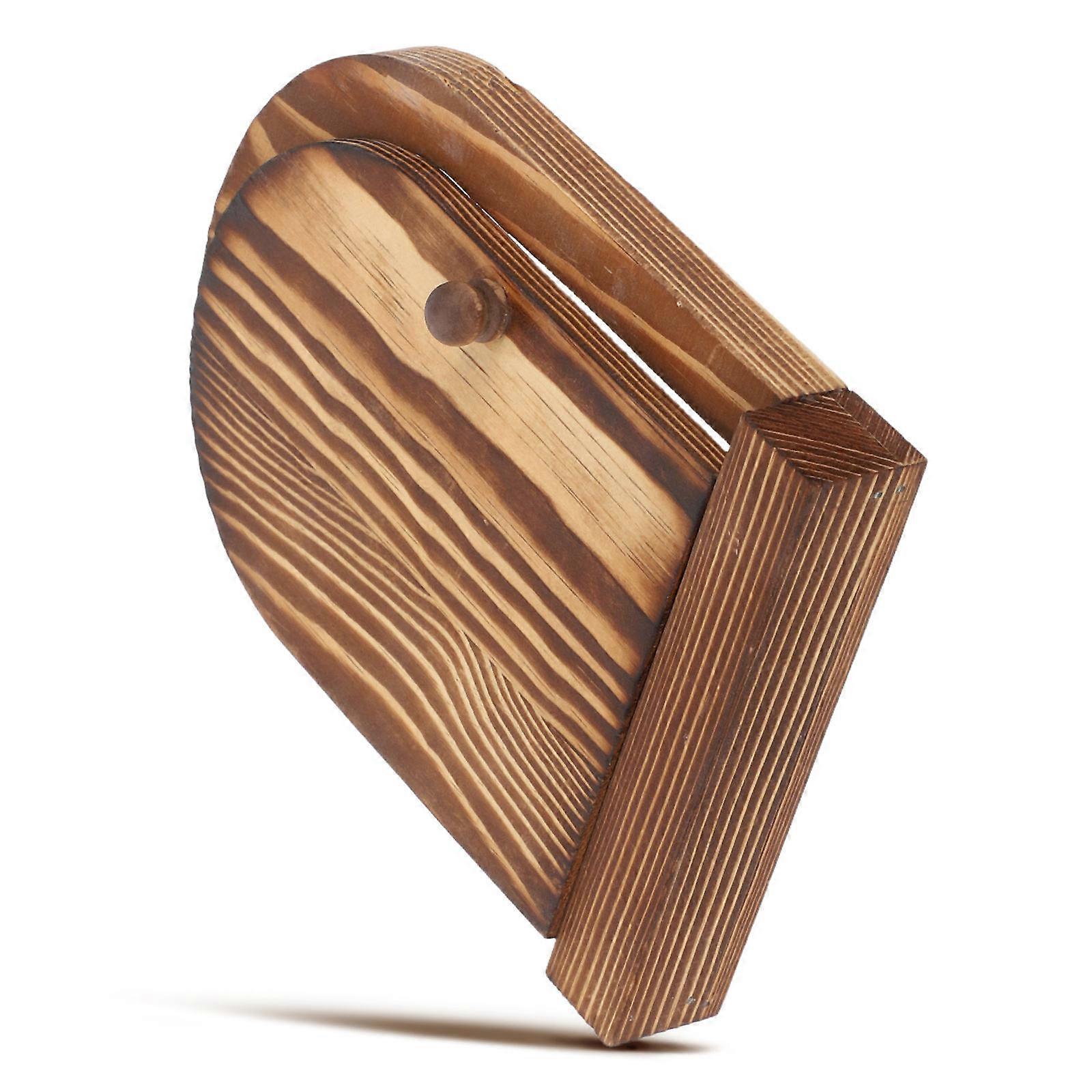 Solid Wood Coffee Light Switch Door Design for Wall Decoration