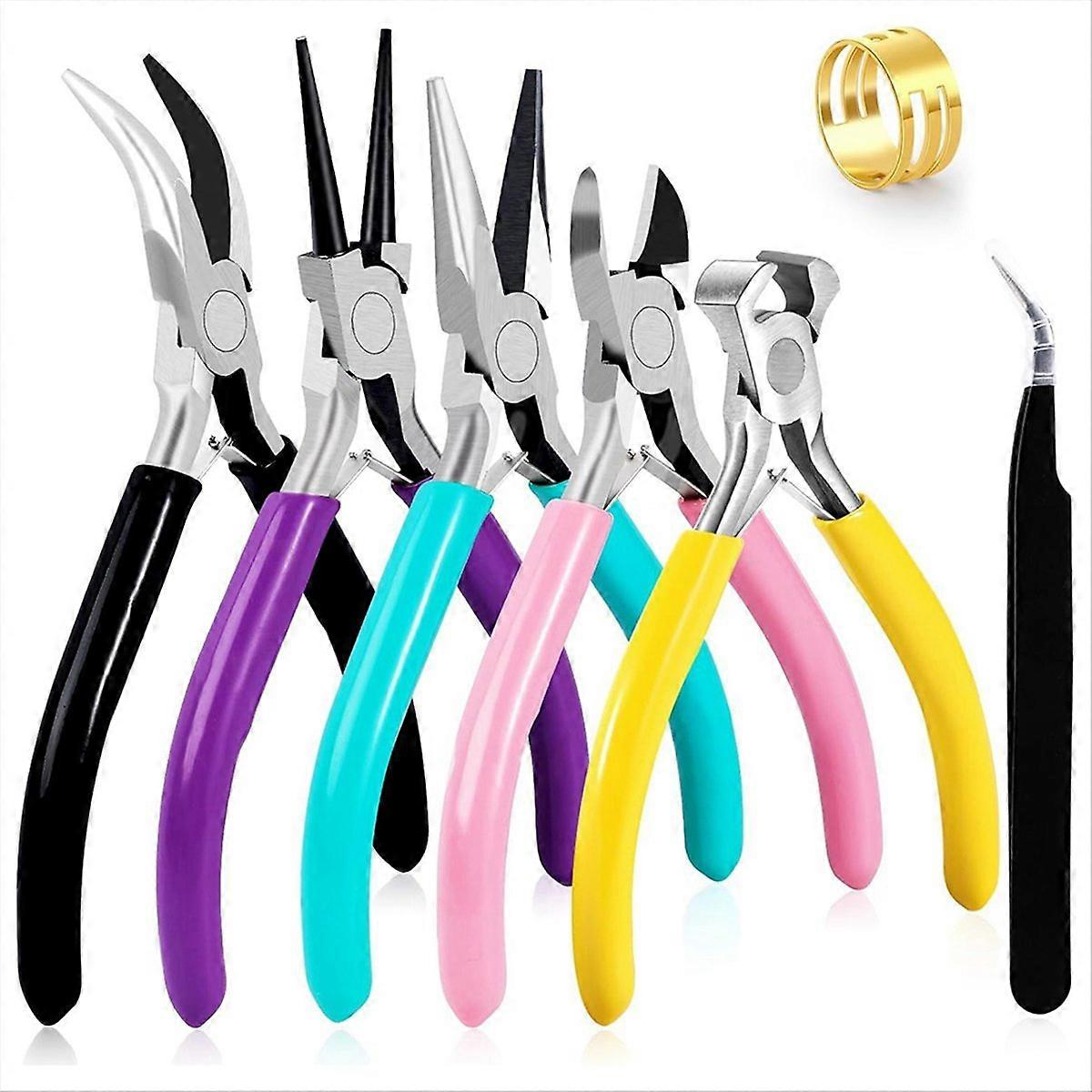 5 Pack Jewelry Pliers Set, Jewelry Making Tools
