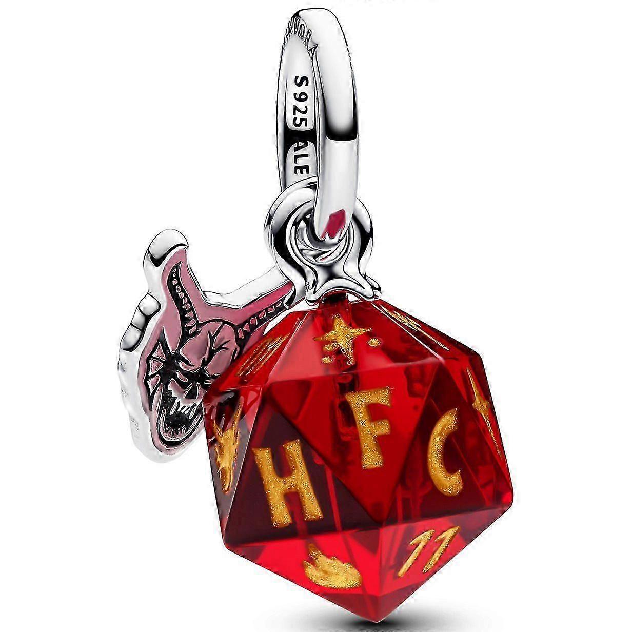 Pendentif Stranger Things phosphorescent, argent sterling, 793563c01