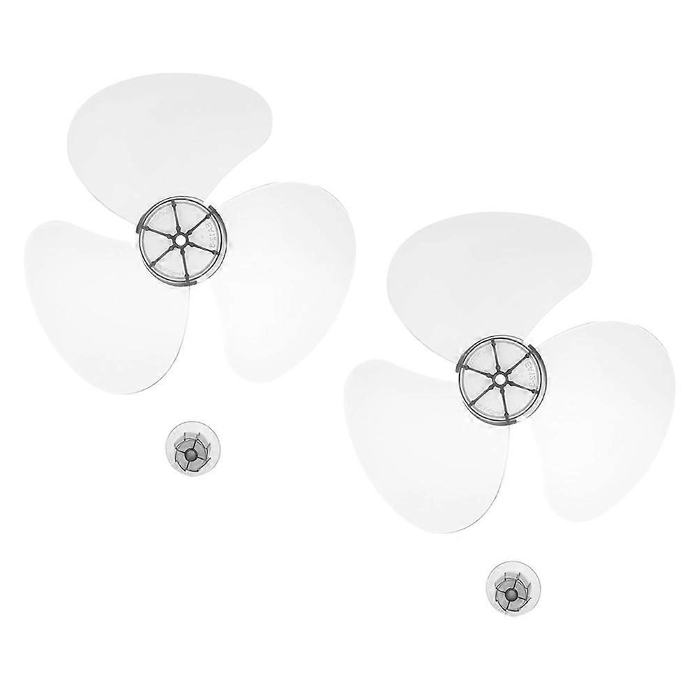 Plastic Fan Replacement for Fan 3 Leaves 2Pcs Aerodynamic Design