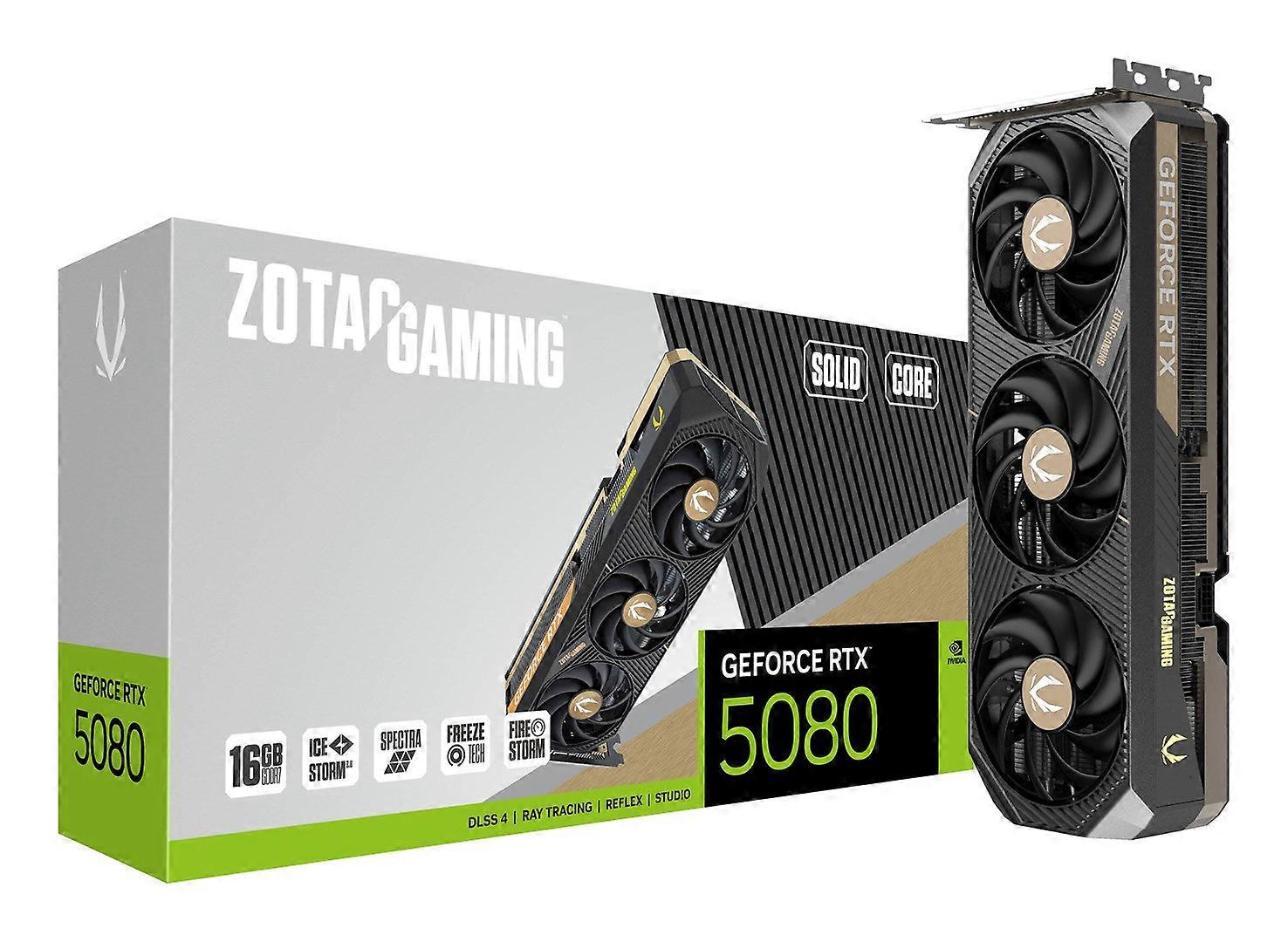 Zotac Gaming GeForce Rtx 5080 Solid Core 16GB