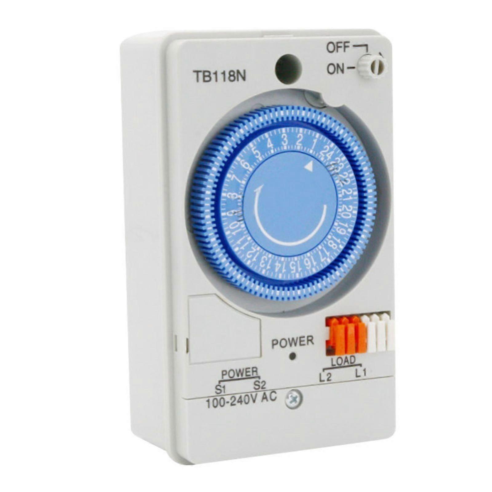 High quality  Timer switch built-in battery time control switch TB118N