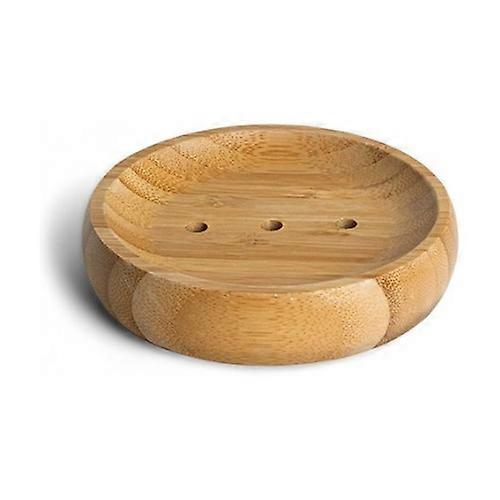 Round fsc bamboo soap dish 1 unit