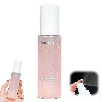 Hydraterende, glanzende haarspray met essentiële oliën voor styling en volume.