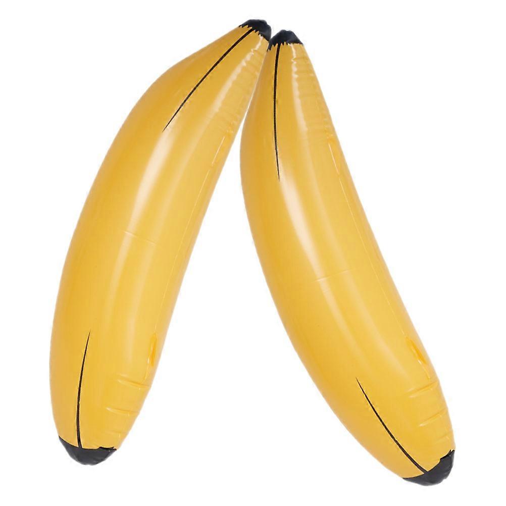 Assorted Color Banana Pool Float for Party Decoration 2Pcs Inflatable