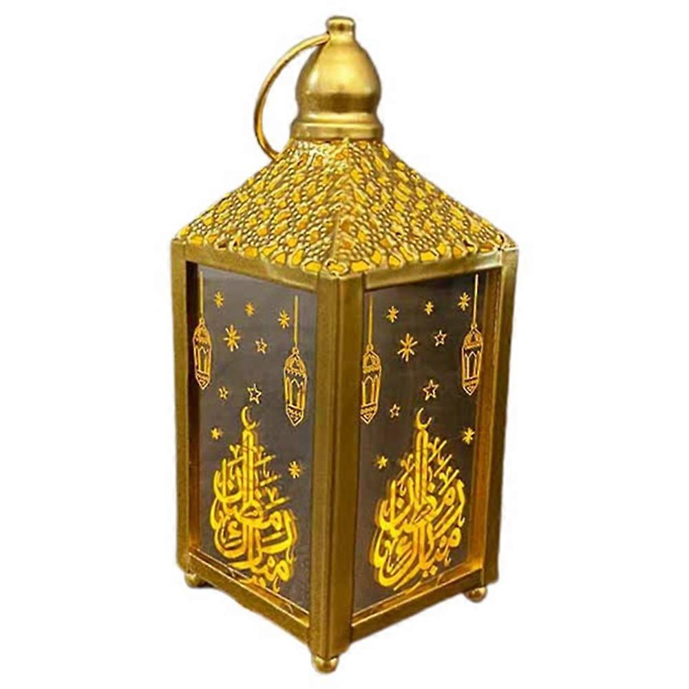 Elegant Square Ramadan Hanging Light Eid Mubarak Elements Light Eid Ramadan Lamp A