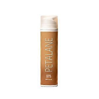 PETALANE Gradvis brunfargekrem Hydrerende, lett, stripefri formel for naturlig, oppbyggbar brunfarge, 200 ml/6,76 fl.oz, perfekt for å vedlikeholde og