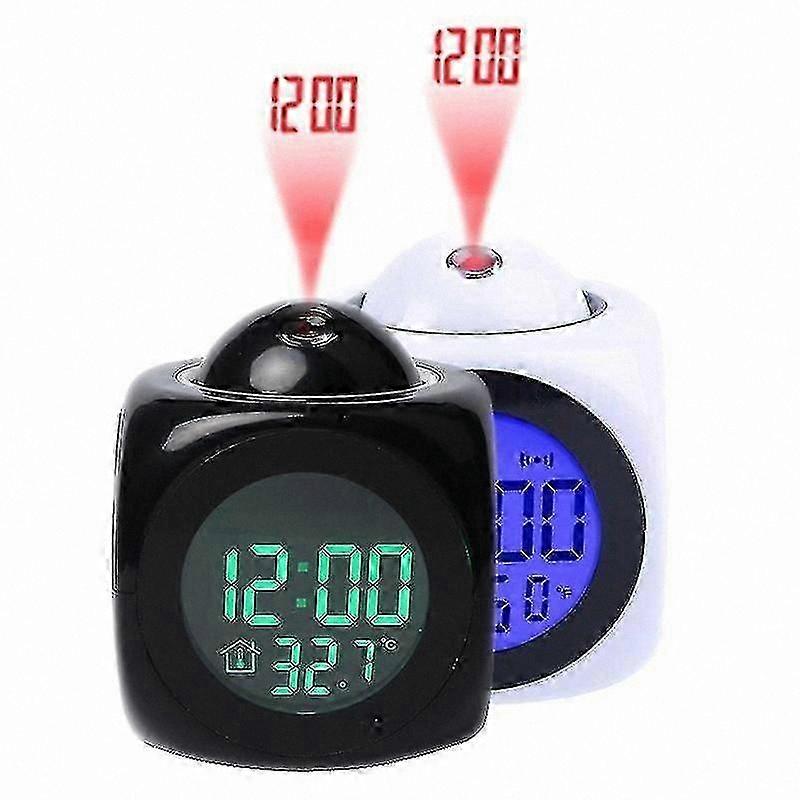 Voice Control Digital Alarm Clock with Temperature Display