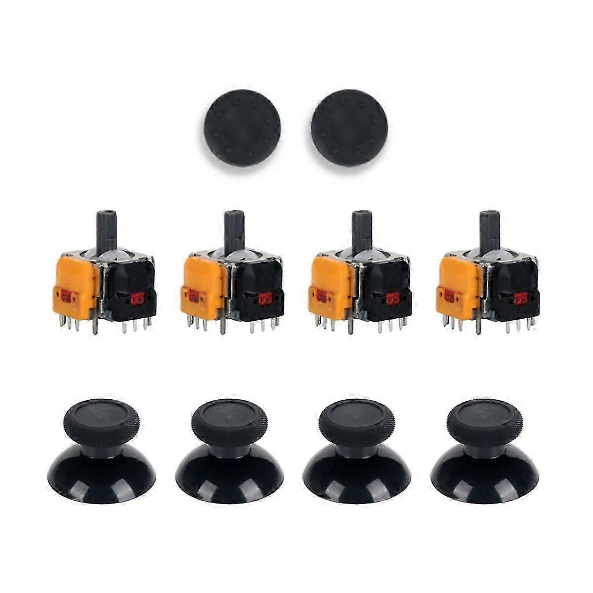 Hall-Effect Joystick with Joystick Caps for