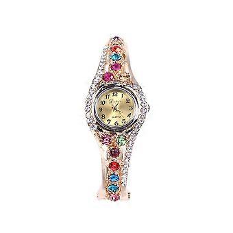 Diamond Quartz Watch Female Bracelet Watch for Women Use Colorful Model