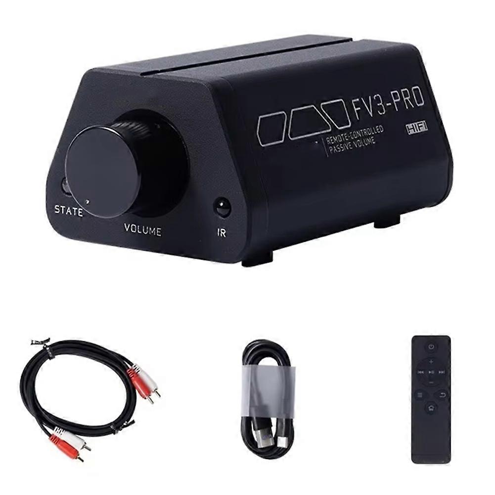 High Precision Passive Preamp FV3-PRO Remote Control Volume Control Post-Stage Active Speaker