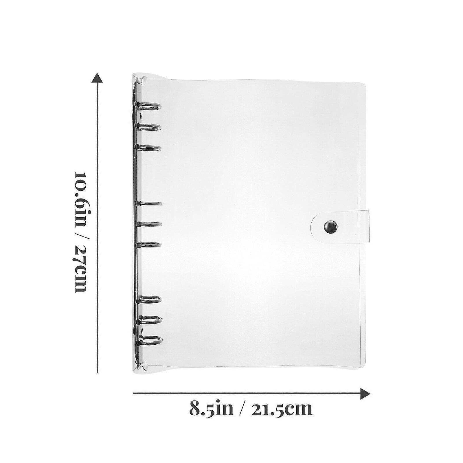Binder Notebook Shell Plastic B5 Scrapbook Shell Plastic Binder Folder Loose-leaf Notebook