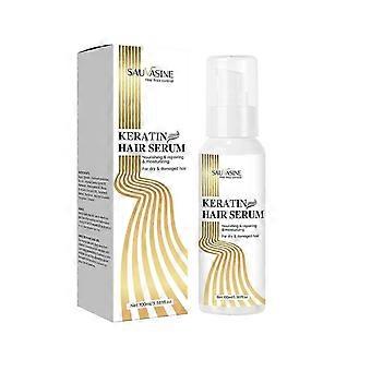 Keratin Protein Hair Serum, Hair Repair Treatment for Frizzy Dry Damaged Split End Hair, Nourishing Hair Care Oil For Soft Shiny Hair,Smoothing Moistu