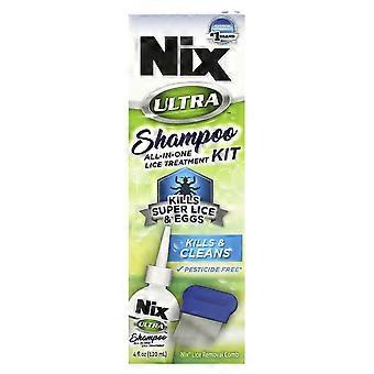 Nix, Ultra Shampoo, All-In-One Lice Treatment Kit, 1 Kit