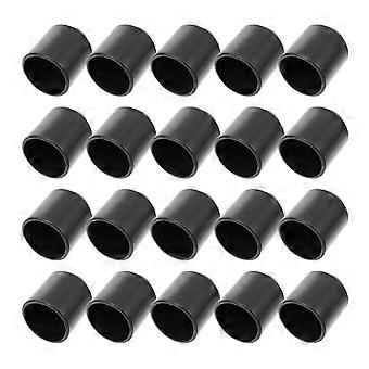 1 Pack of Universal Tag Strings Clothing Tag Rope Plastic Square Fastener for Home Shop (Black)