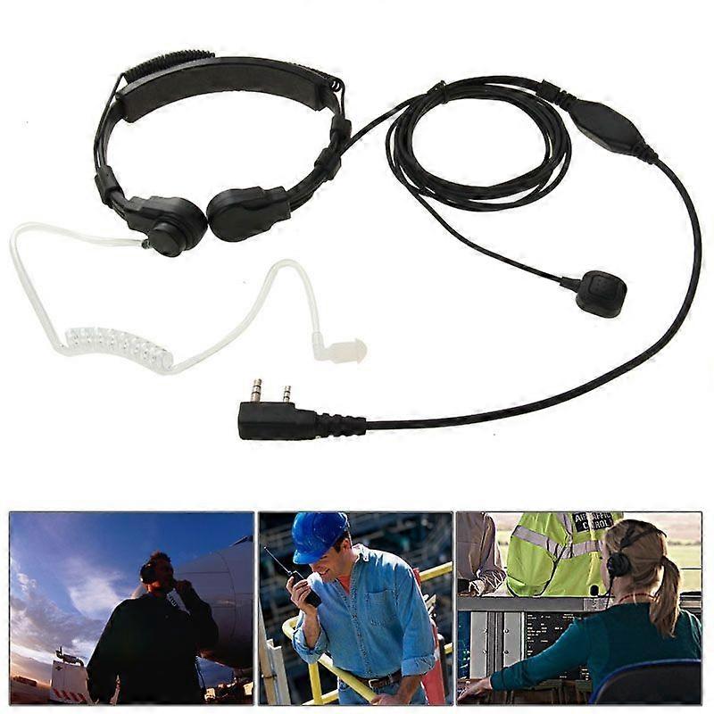 Throat control Transceiver Earpiece Headset