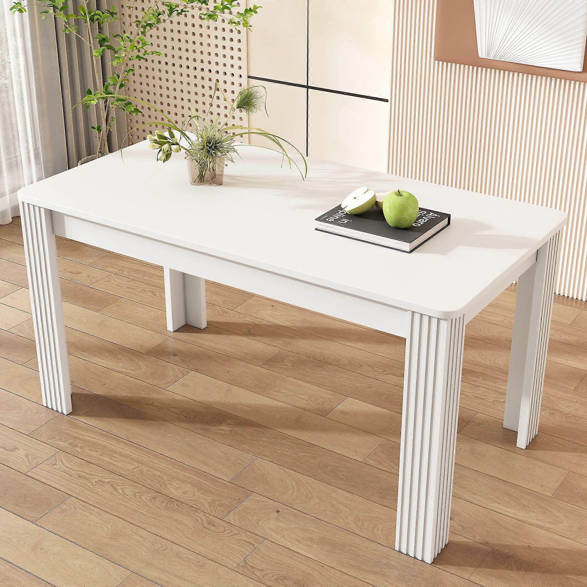 Coffee Leisure Table, dining table, contemporary dining table, sturdy dining table, table with four legs, oak table, rectangular dining table, modern.