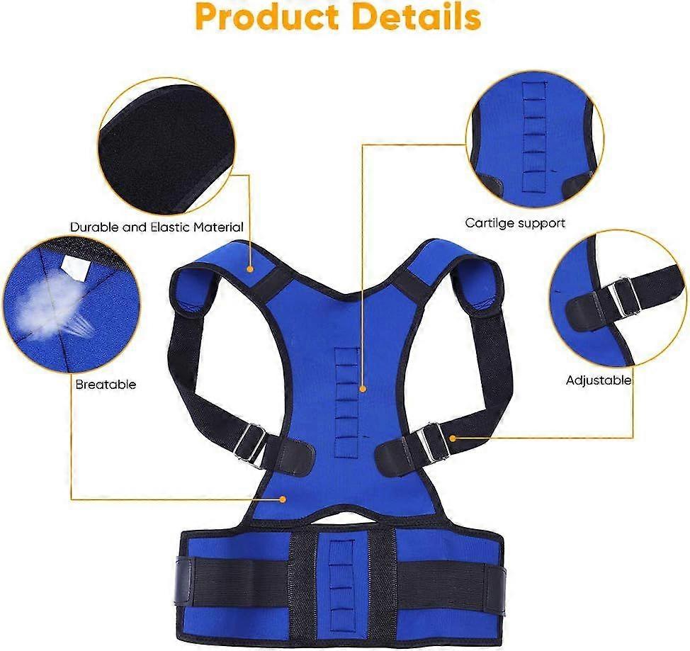 Posture Corrector and Back Support for Men, Shoulder Corrector Support Brace