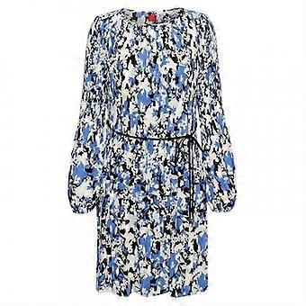 Hugo Womens/Ladies Recycled Polyester Long-Sleeved Dress