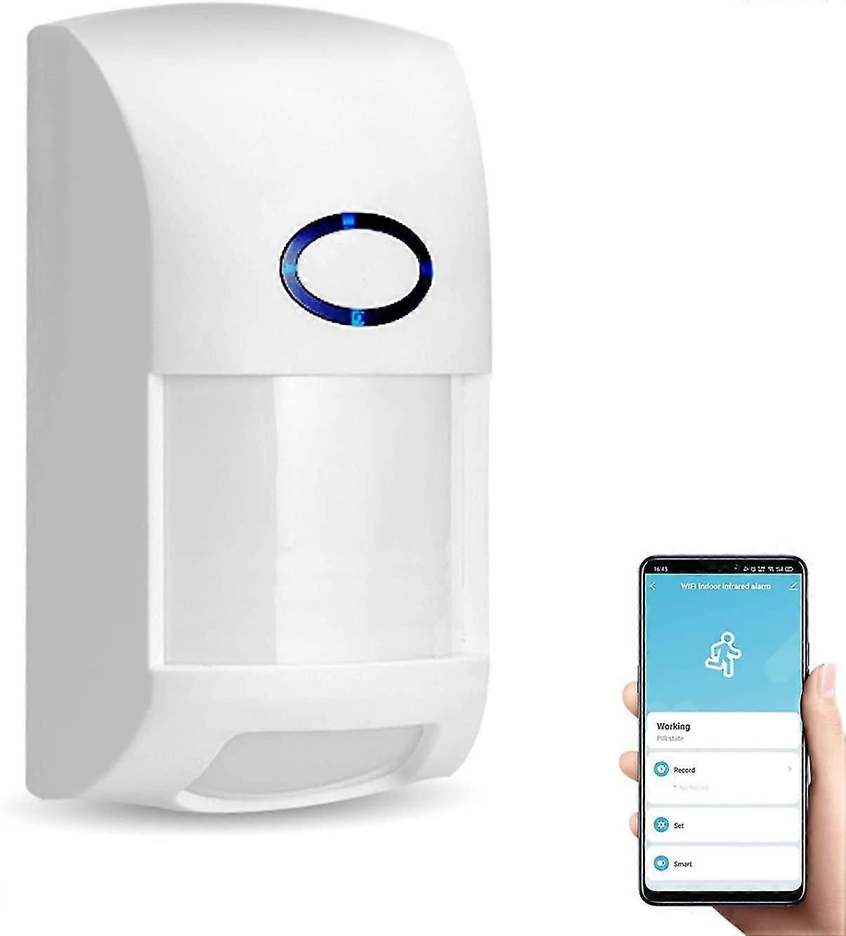 Smart Motion Sensor,wifi Wireless Security Alarm,with Free Notification