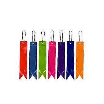 10-pack safety reflector pendants - reflectors compatible with children