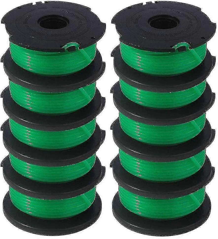 Sf-080 Replacement Spool Auto Feed Spool Single Line String Trimmer 20ft 0.080 Inch (10 Pack)