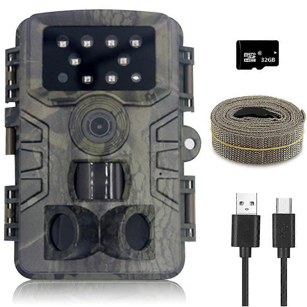 Trail Camera, Hunting Camera with Wide-Angle Motion Latest Sensor View Trigger Time Trail Game Camera
