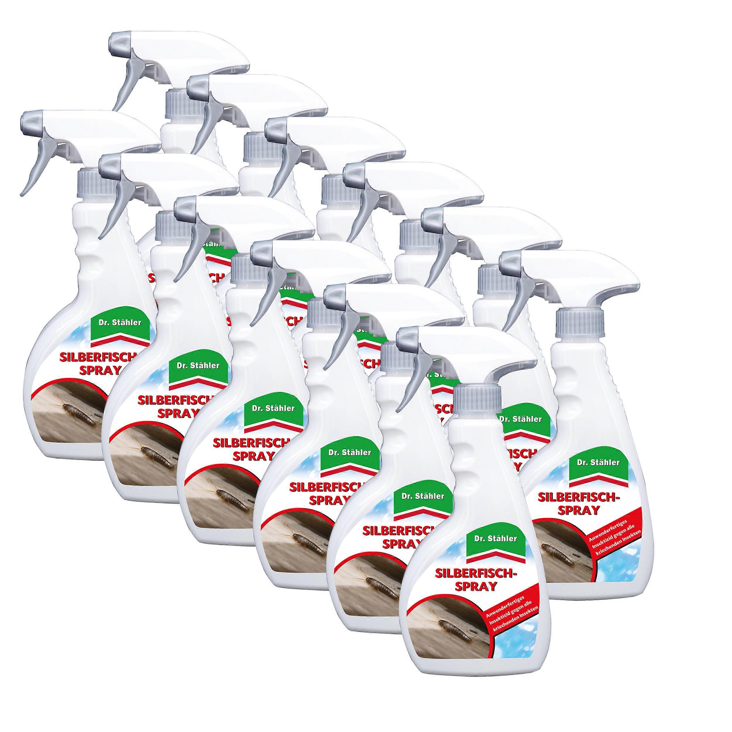 12 x DR. STÄHLER silverfish sprey, 500 ml