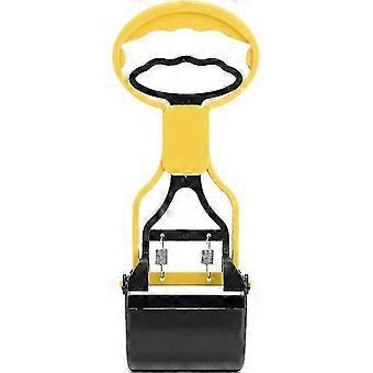 Pet Scoop Pet Scoop Cleaner Remover Grabber Picker Arm Length Scoop Cleaner Clip Poop Scoop För utomhus inomhus avföring från husdjur (gul) (1 st)