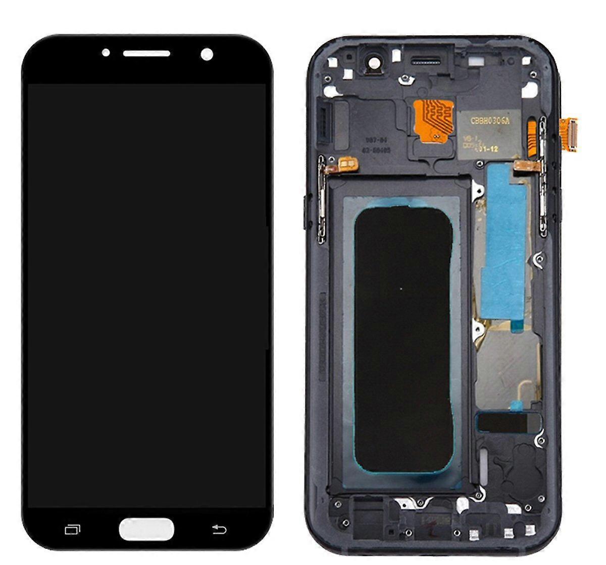 Lcd Screen For Samsung A7 2017 A720F in Black