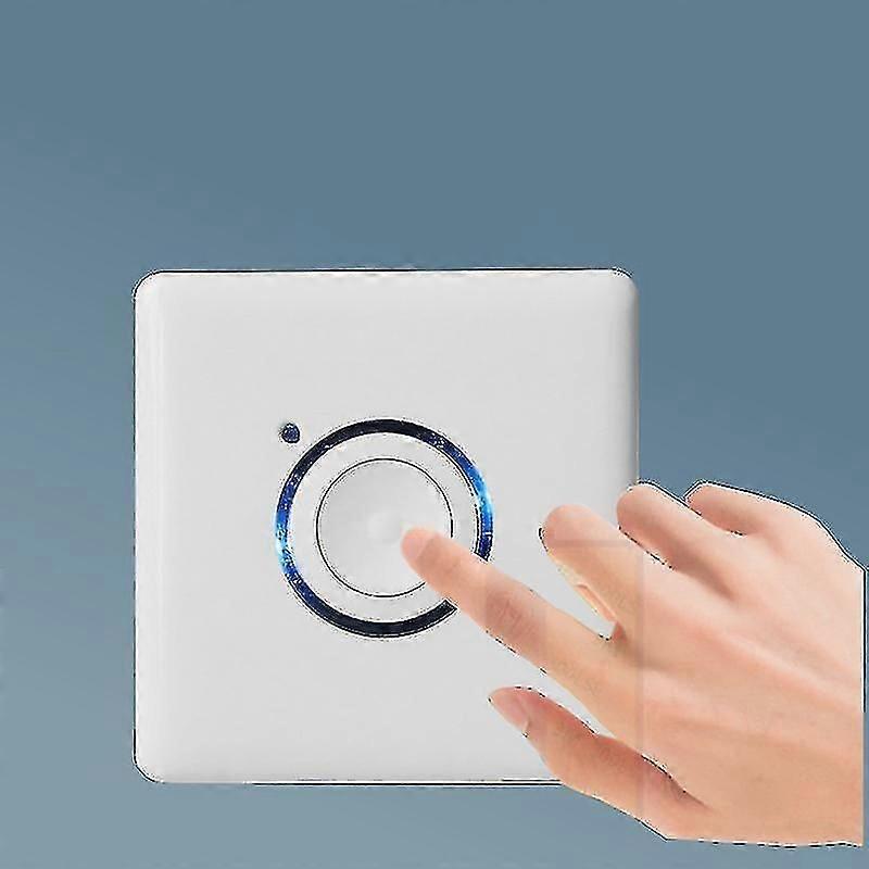 2024  New  Wall Timer - Ac110-250v Outdoor Led Touch Delay Timer Switch With 16 Levels Delay Settings And Digital Countdown Timer Interruption Functio
