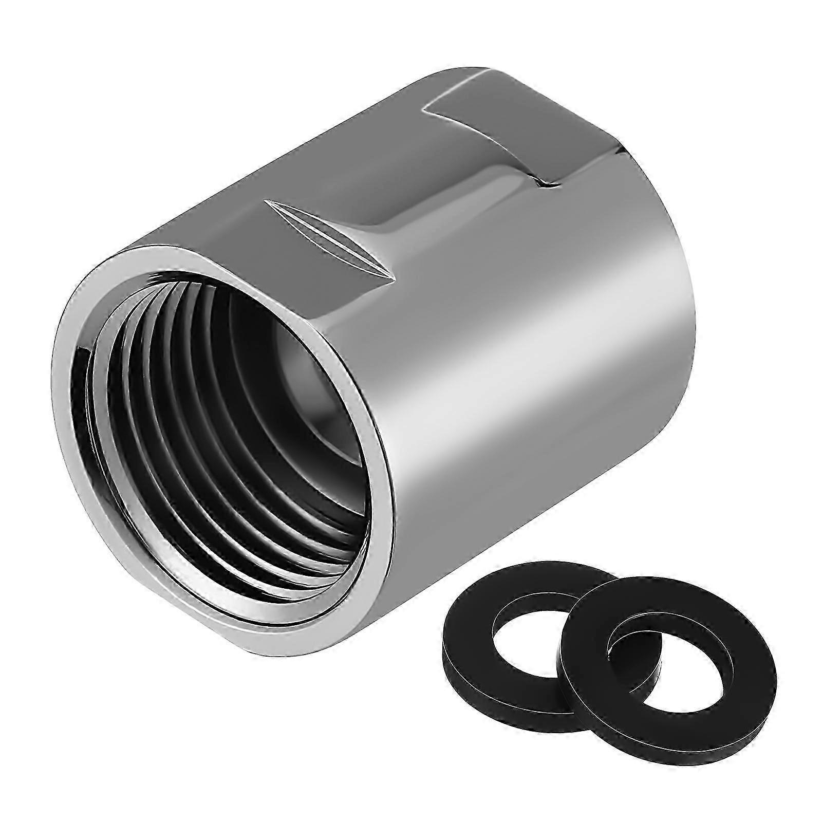 Pipe Coupler Connector Copper Shower Adapter compatible with Connecting 4Pcs