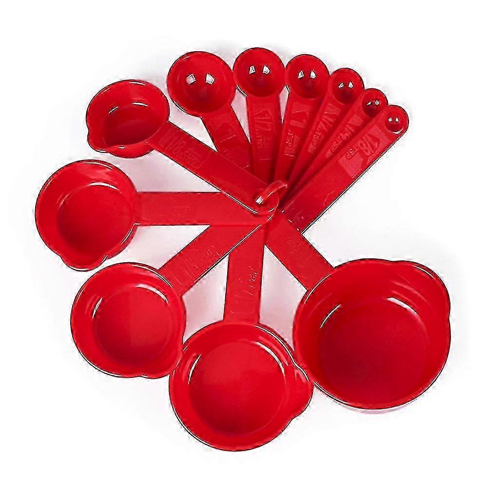 10pcs Plastic Measuring Cups Spoons Kitchen Baking Cooking Tools Set Kitchen Supplies