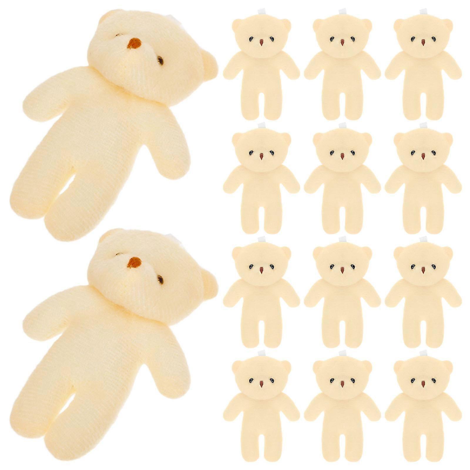 18Pcs Decorative Bear Figurines Adorable Tiny Bears Multi-function Bear Decors